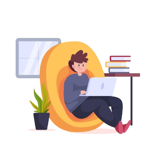 Student learning illustration